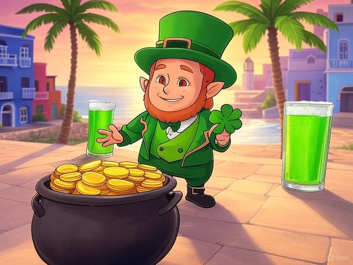 St. Patricks day in Mazatlán, Sinaloa, Mexico